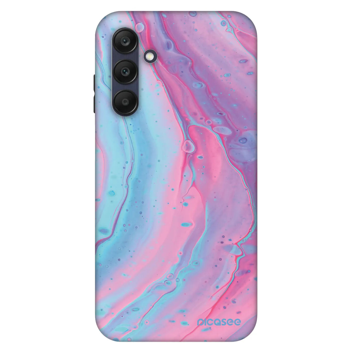Picasee Fashion Case pre Samsung Galaxy A25 A256B 5G - Pink liquid
