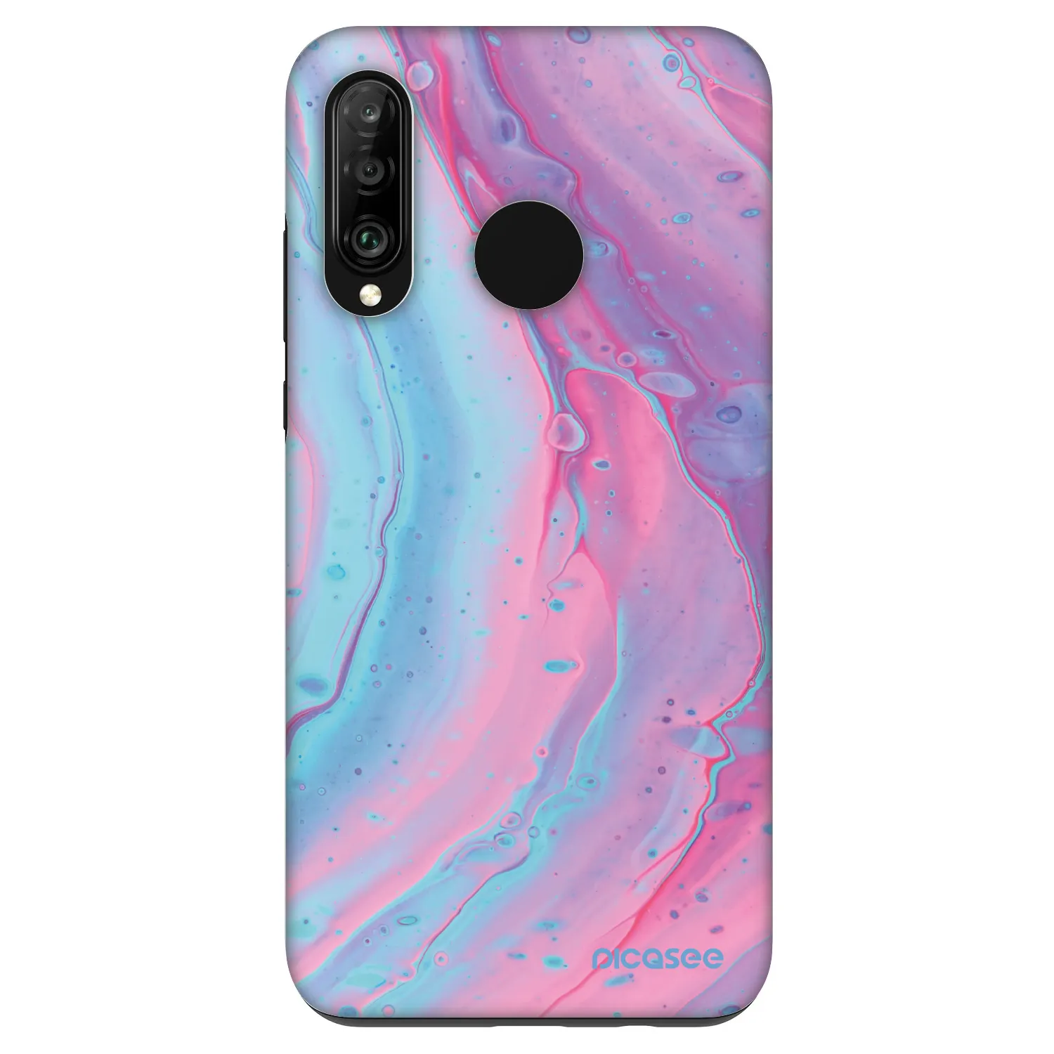Picasee Fashion Case pre Huawei P30 Lite - Pink liquid