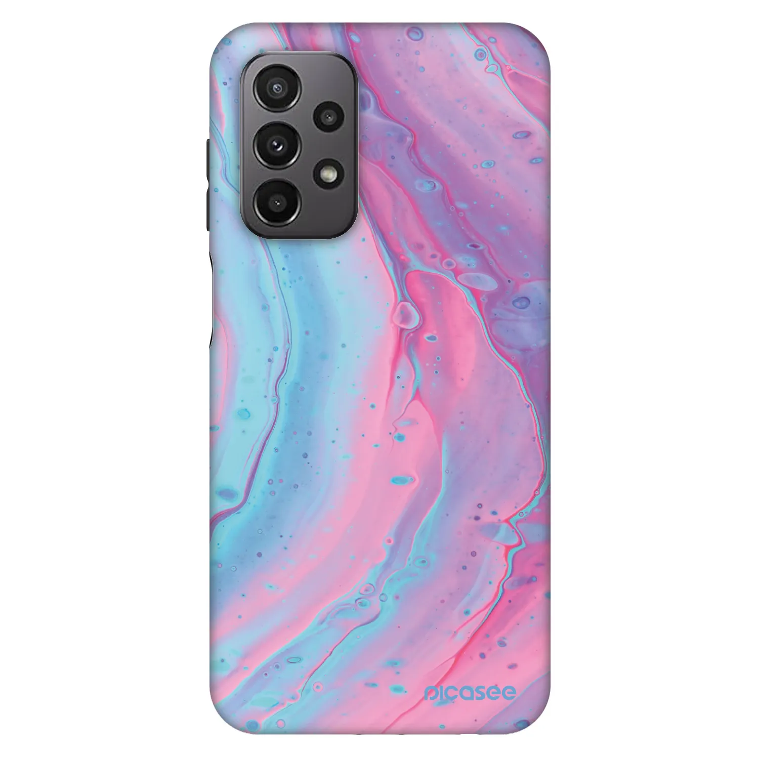 Picasee Fashion Case pre Samsung Galaxy A23 A235F 4G - Pink liquid