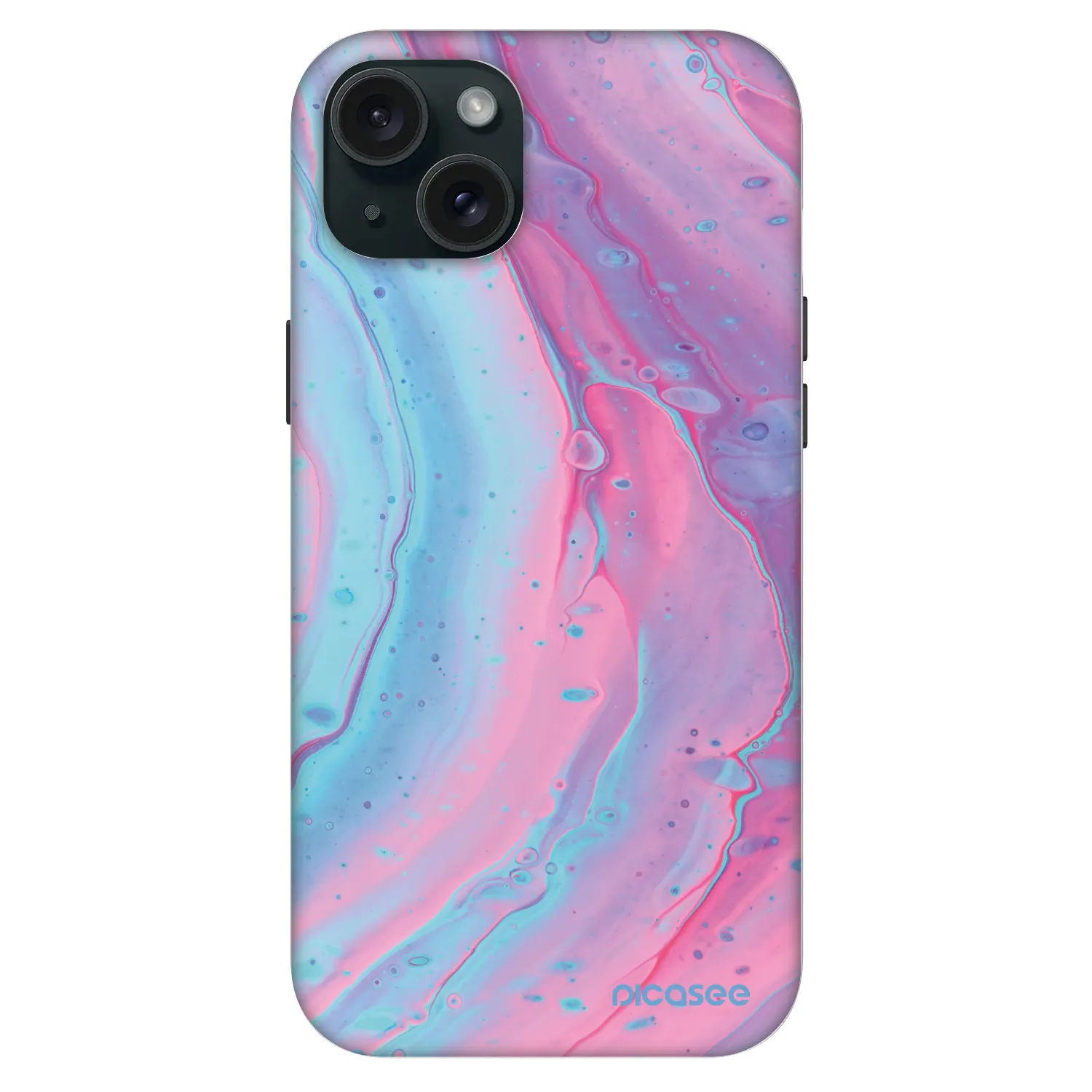 Fashion Case MagSafe pre Apple iPhone 15 Plus - Pink liquid