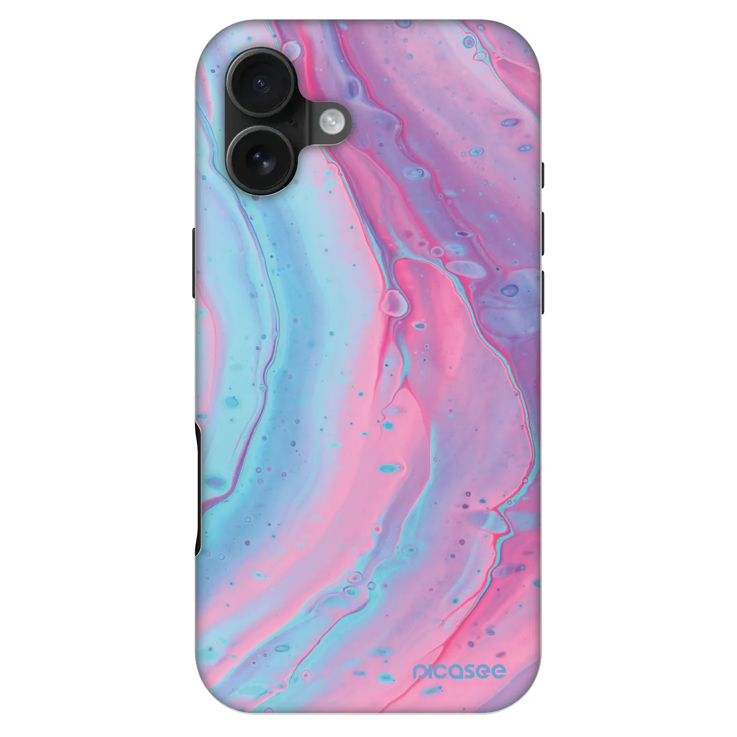 Picasee Fashion Case MagSafe pre Apple iPhone 16 Plus - Pink liquid