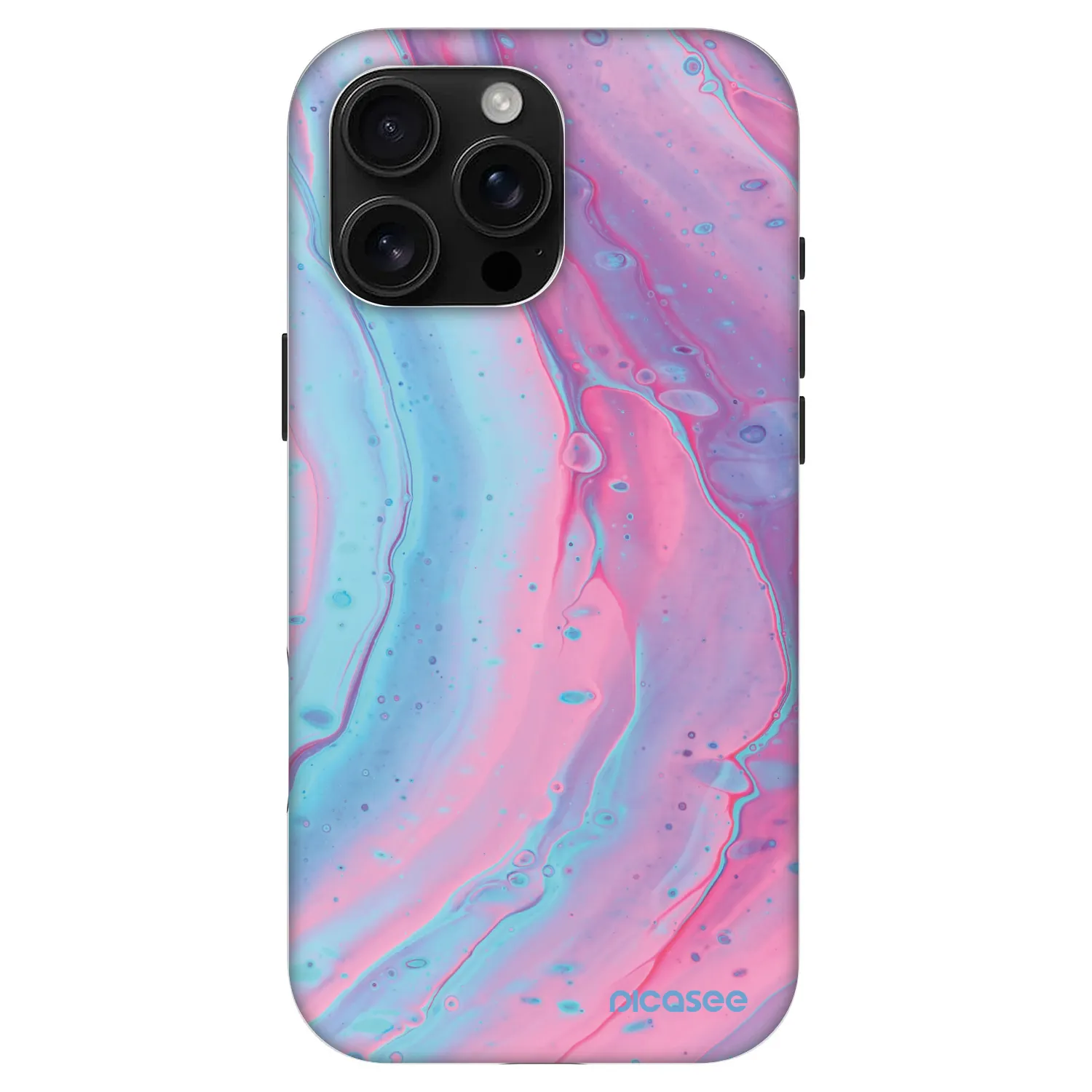 Fashion Case MagSafe pre Apple iPhone 16 Pro Max - Pink liquid