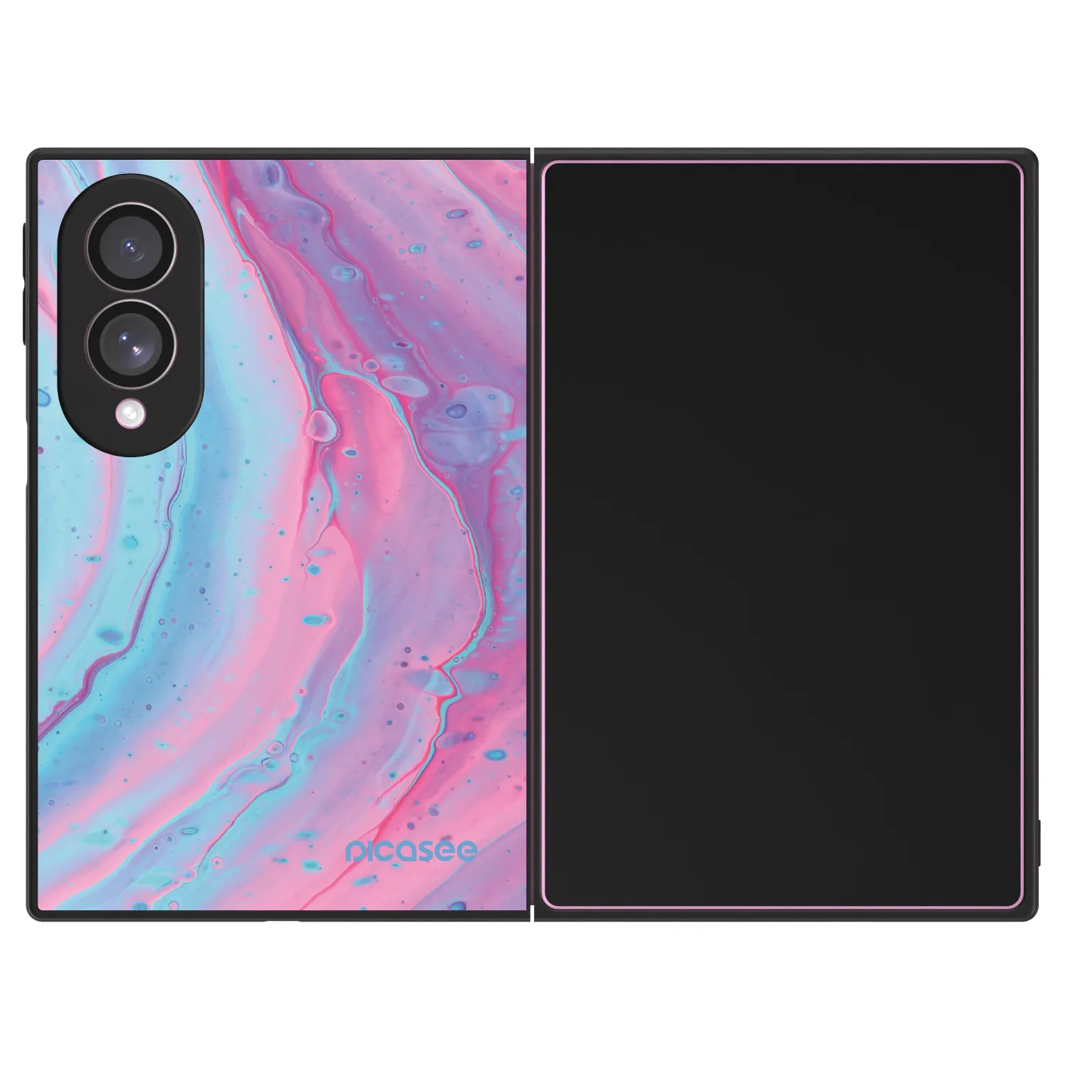 Picasee ULTIMATE CASE pro Samsung Galaxy Z Fold8 5G - Pink liquid