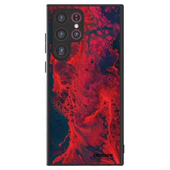 Picasee ULTIMATE CASE pro Samsung Galaxy S22 Ultra 5G - Organic red