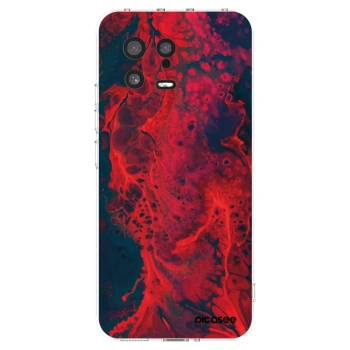 Picasee silikónový prehľadný obal pre Xiaomi 13 - Organic red