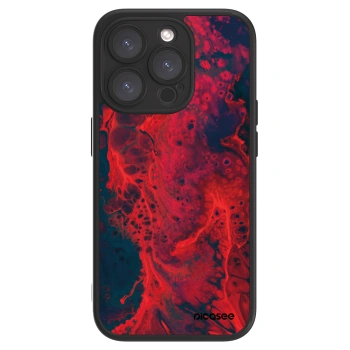 Picasee ULTIMATE CASE MagSafe pro Apple iPhone 15 Pro - Organic red