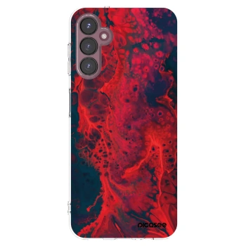 Picasee silikónový prehľadný obal pre Samsung Galaxy A05s A057G - Organic red