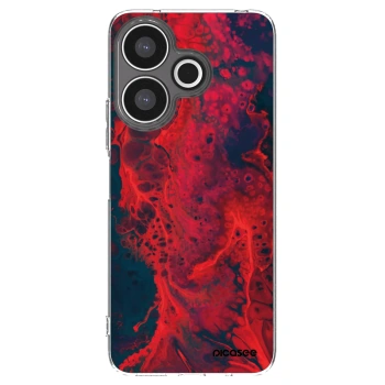 Picasee silikónový prehľadný obal pre Xiaomi Redmi 13 4G - Organic red