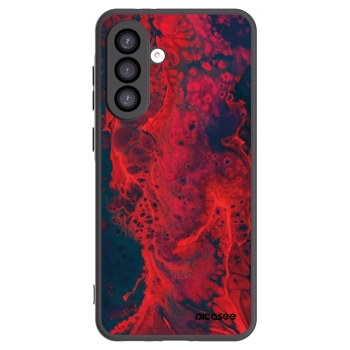 Picasee silikónový čierny obal pre Samsung Galaxy A26 5G A266B - Organic red