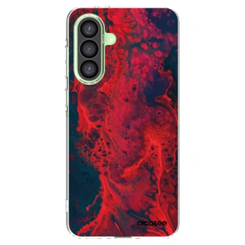 Picasee silikónový prehľadný obal pre Samsung Galaxy A26 5G A266B - Organic red