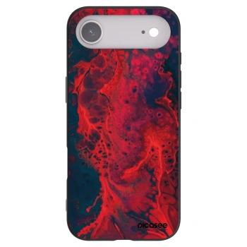 Picasee silikónový čierny obal pre Apple iPhone Air - Organic red