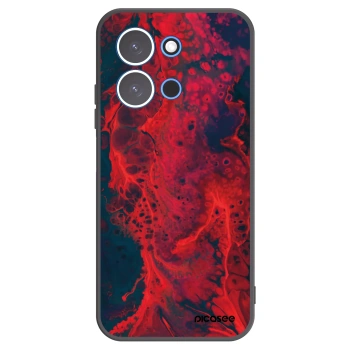 Picasee silikónový čierny obal pre Xiaomi Redmi 15C 4G - Organic red