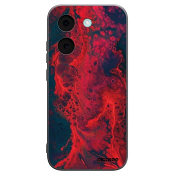Picasee silikónový čierny obal pre Xiaomi Poco X8 Pro - Organic red