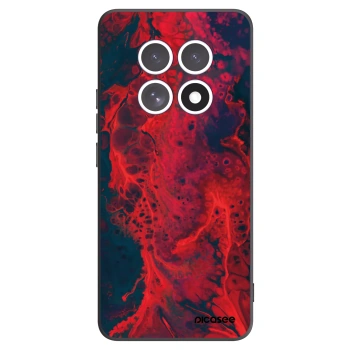 Picasee silikónový čierny obal pre Xiaomi Redmi Note 15 5G - Organic red