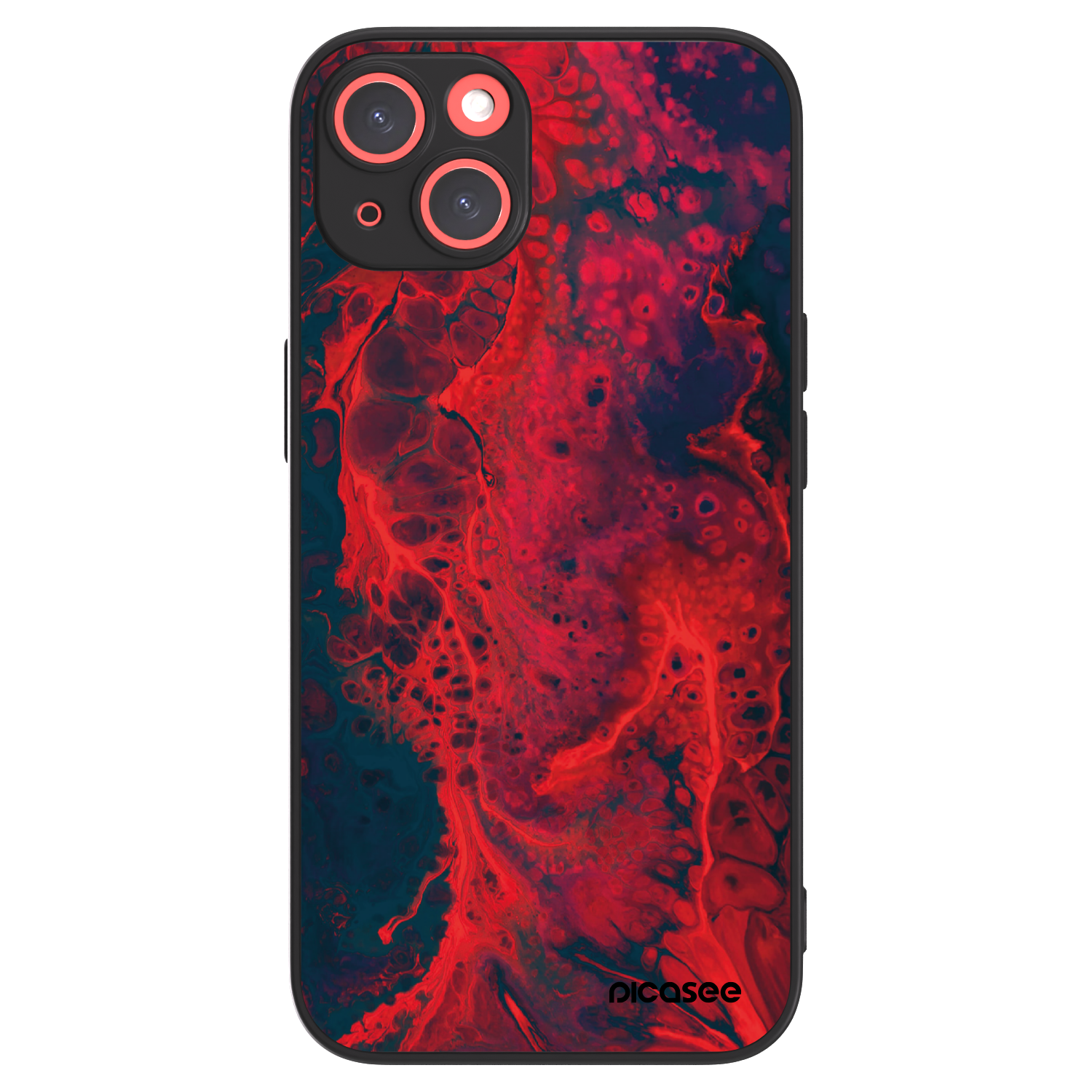 Picasee ULTIMATE CASE pro Apple iPhone 13 - Organic red