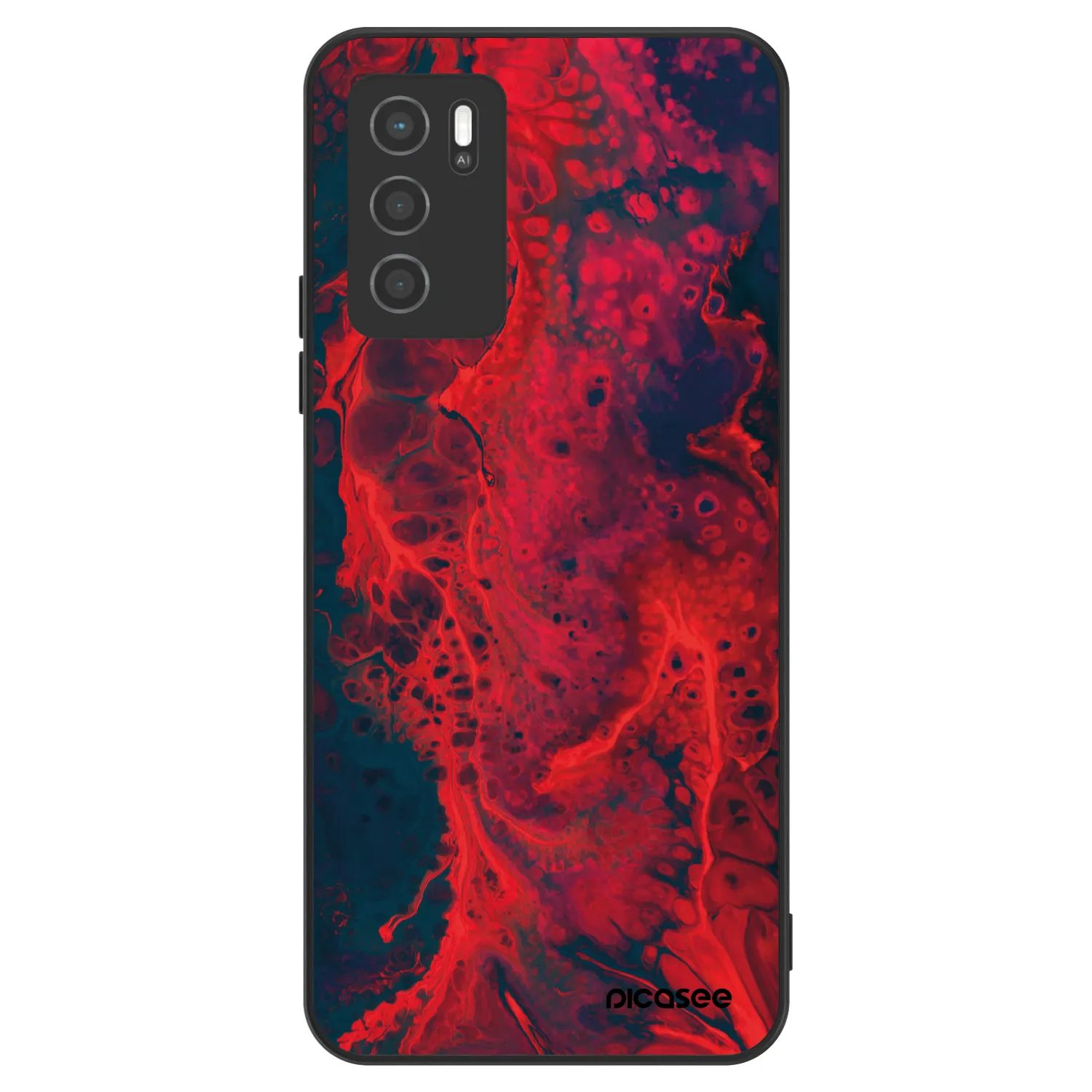 Picasee ULTIMATE CASE pro OPPO A16s - Organic red