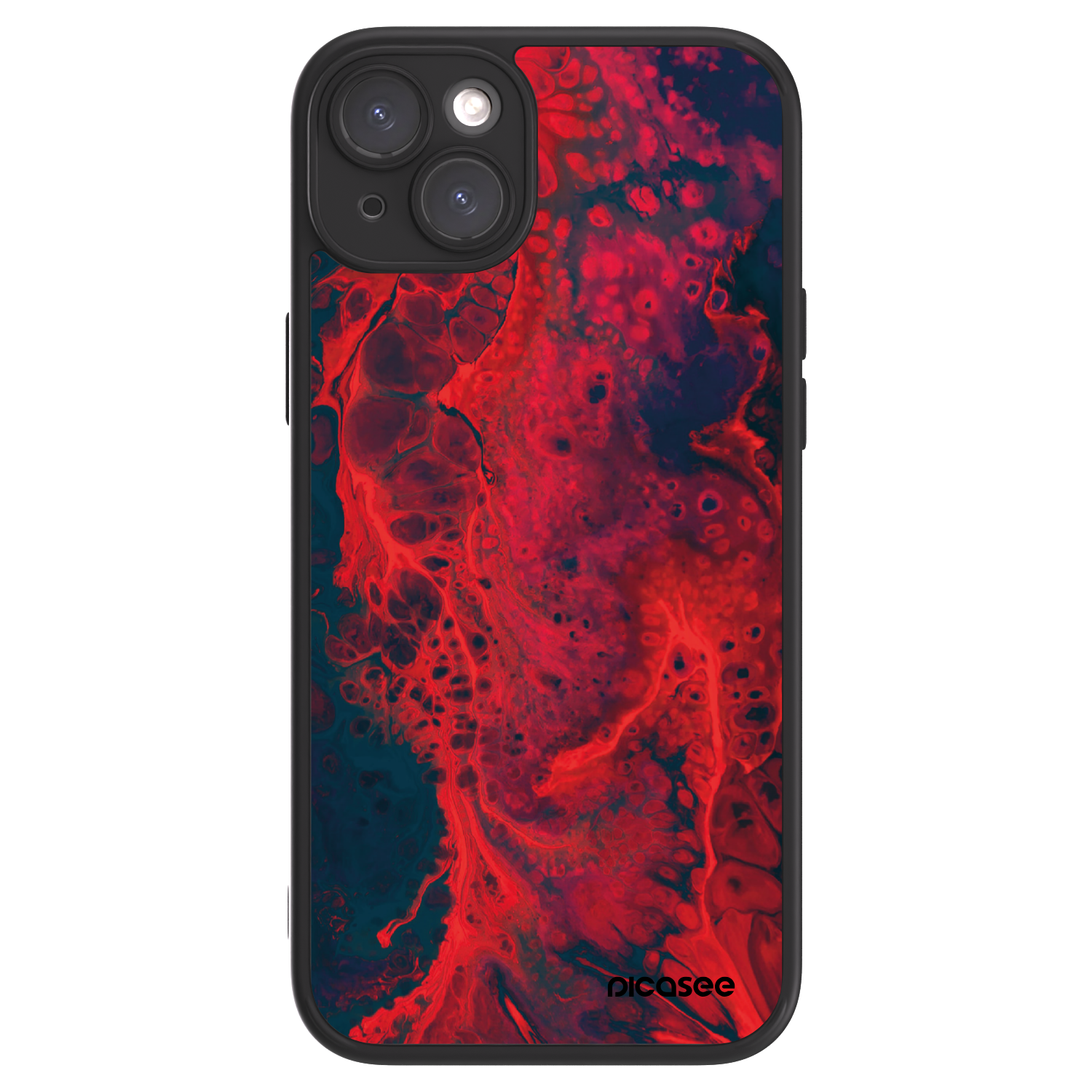 Picasee ULTIMATE CASE MagSafe pro Apple iPhone 15 Plus - Organic red
