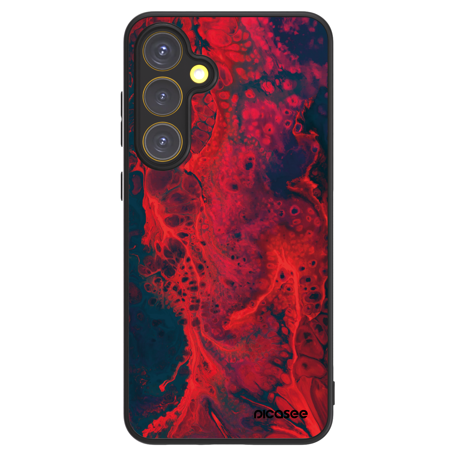 Picasee ULTIMATE CASE PowerShare pro Samsung Galaxy S24 FE S721B - Organic red
