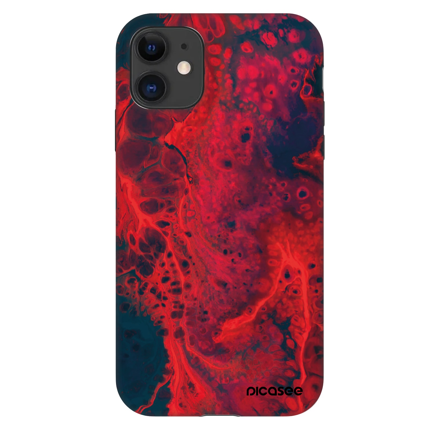 Picasee Fashion Case pre Apple iPhone 11 - Organic red
