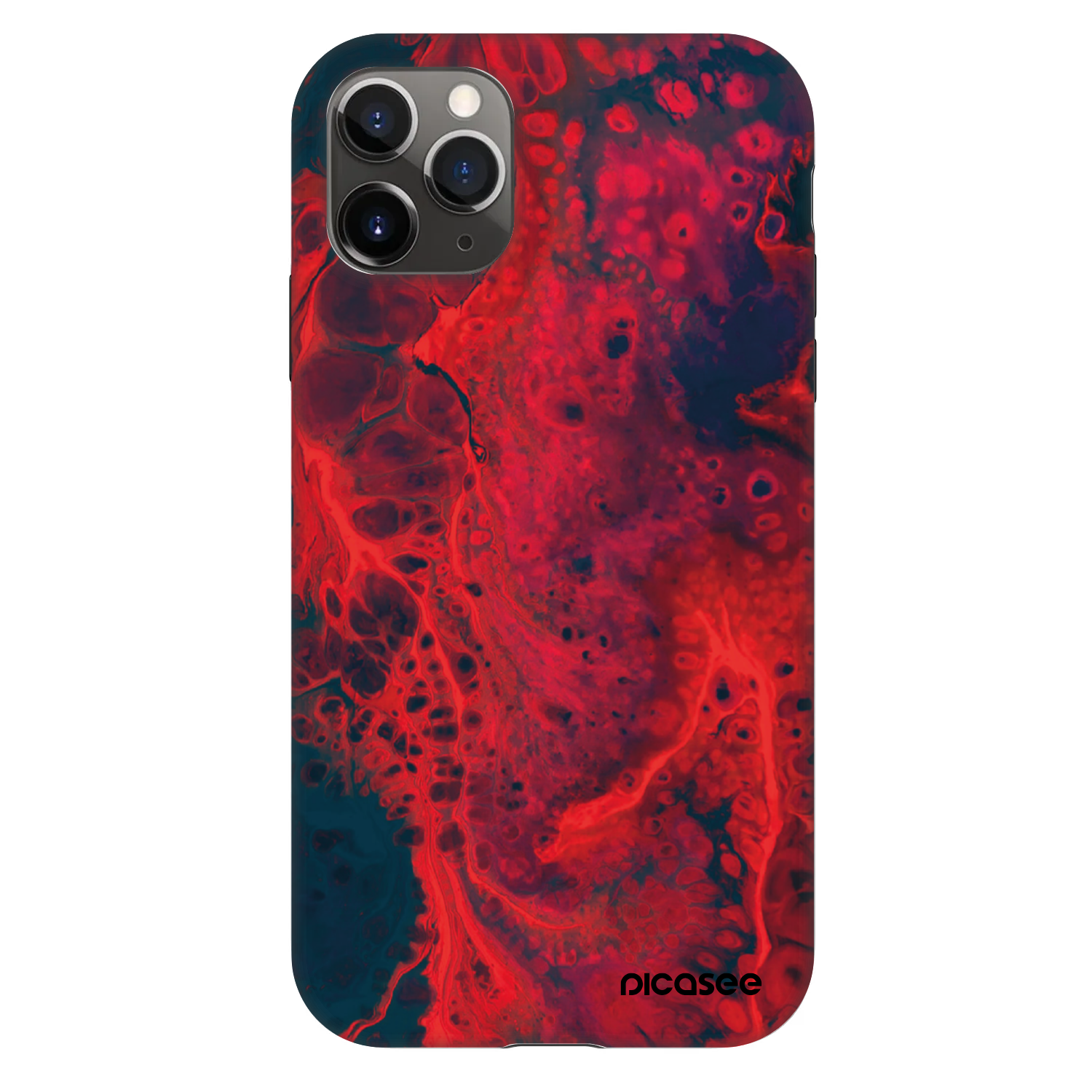 Picasee Fashion Case pre Apple iPhone 11 Pro - Organic red