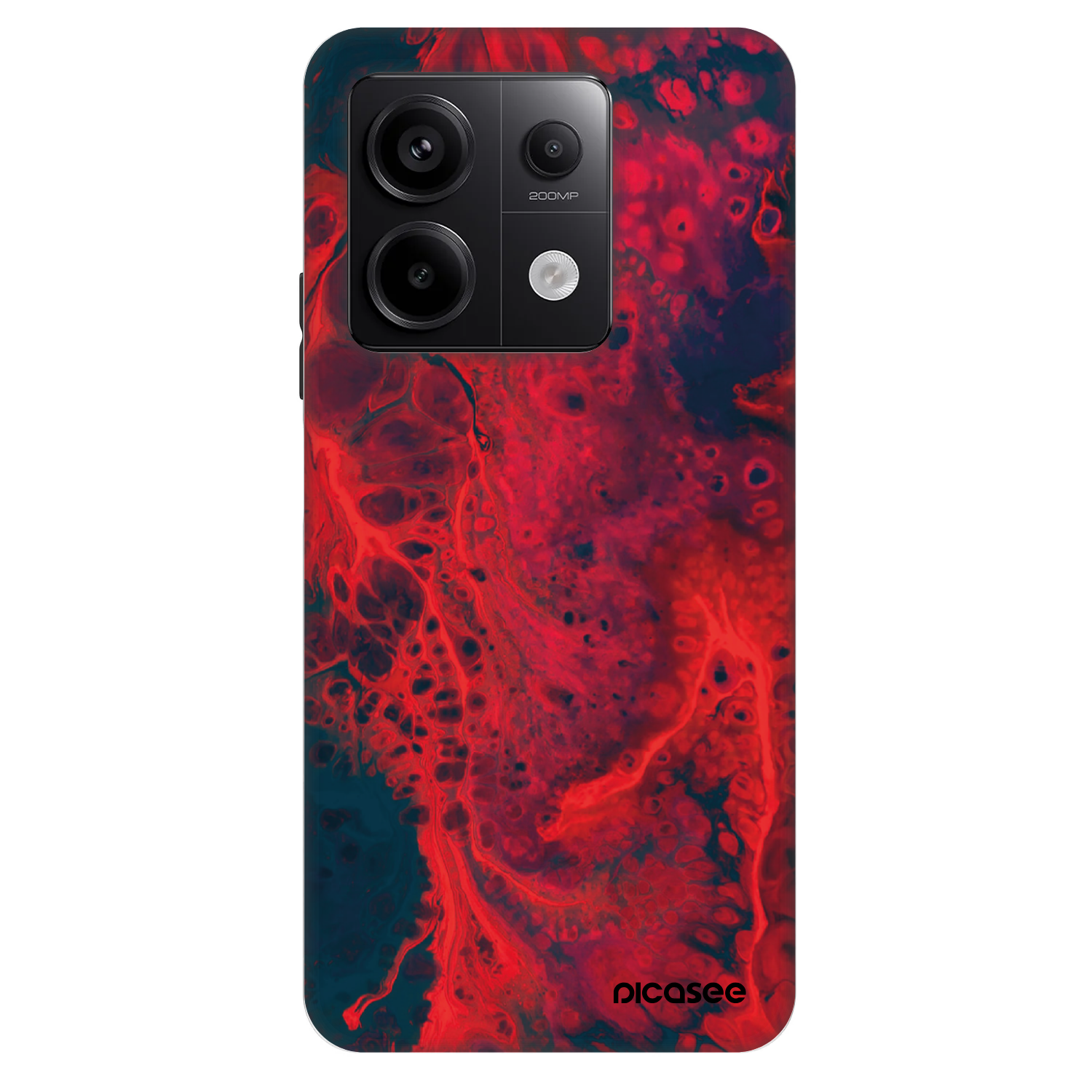 Picasee Fashion Case pre Xiaomi Redmi Note 13 Pro 5G - Organic red