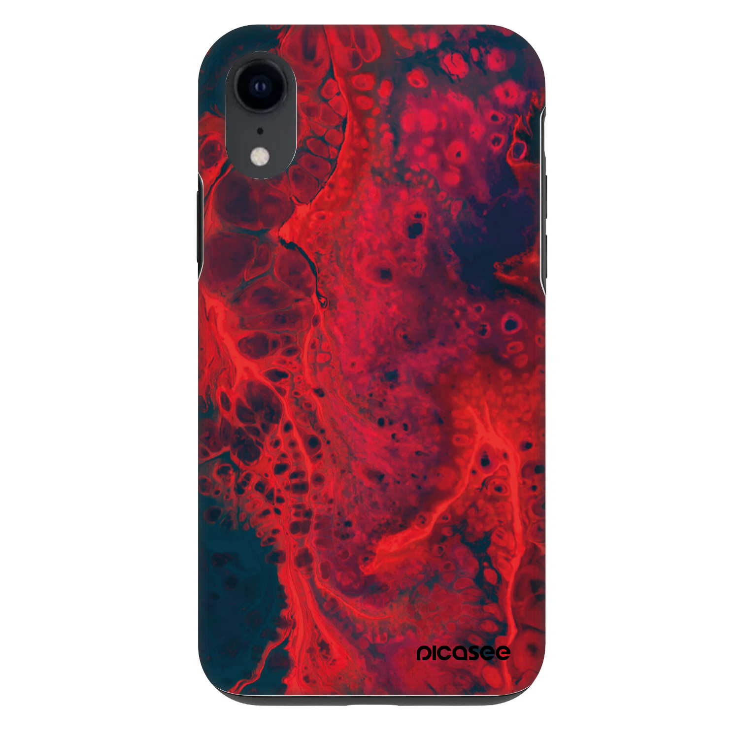 Picasee Fashion Case pre Apple iPhone XR - Organic red