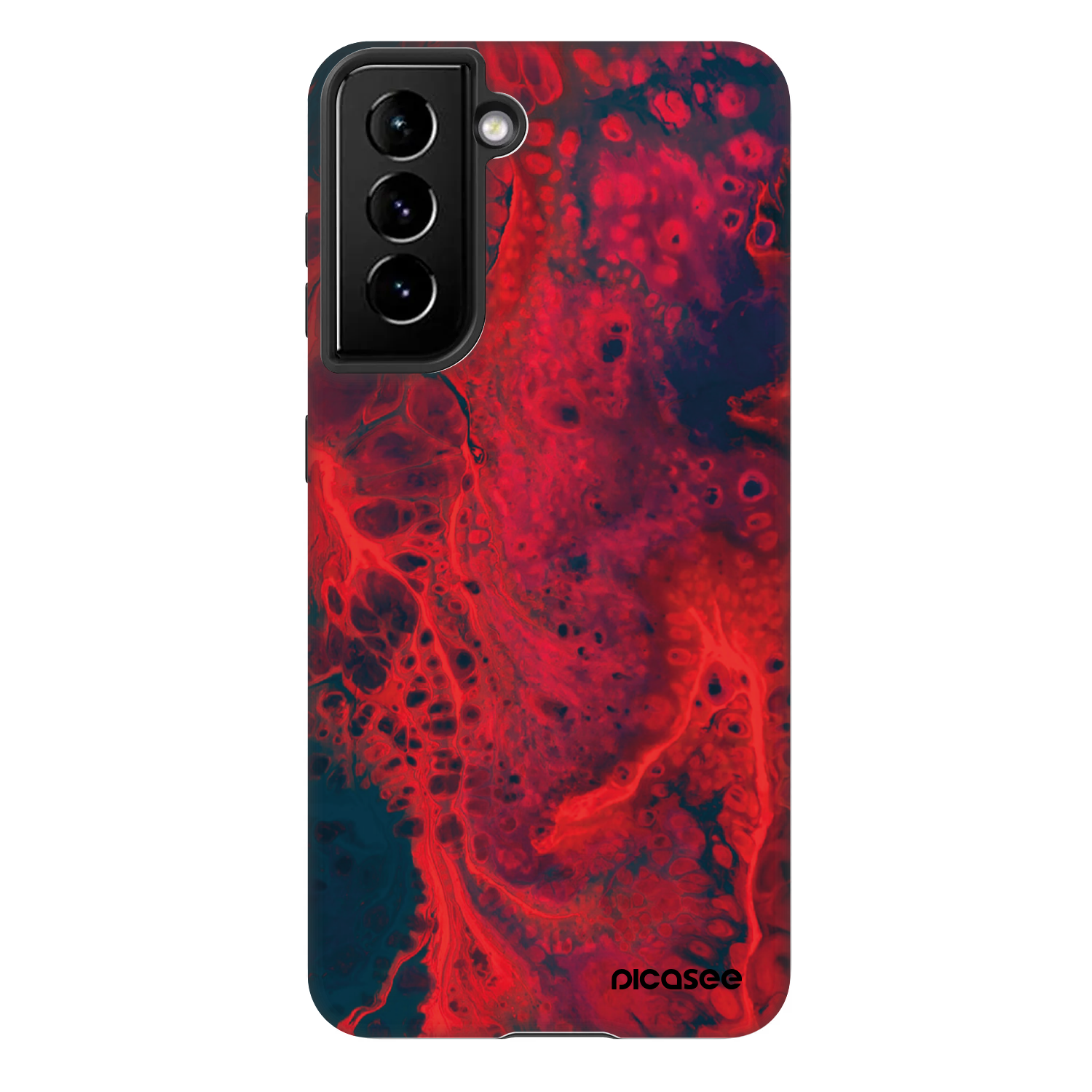 Picasee Fashion Case pre Samsung Galaxy S21 FE 5G - Organic red