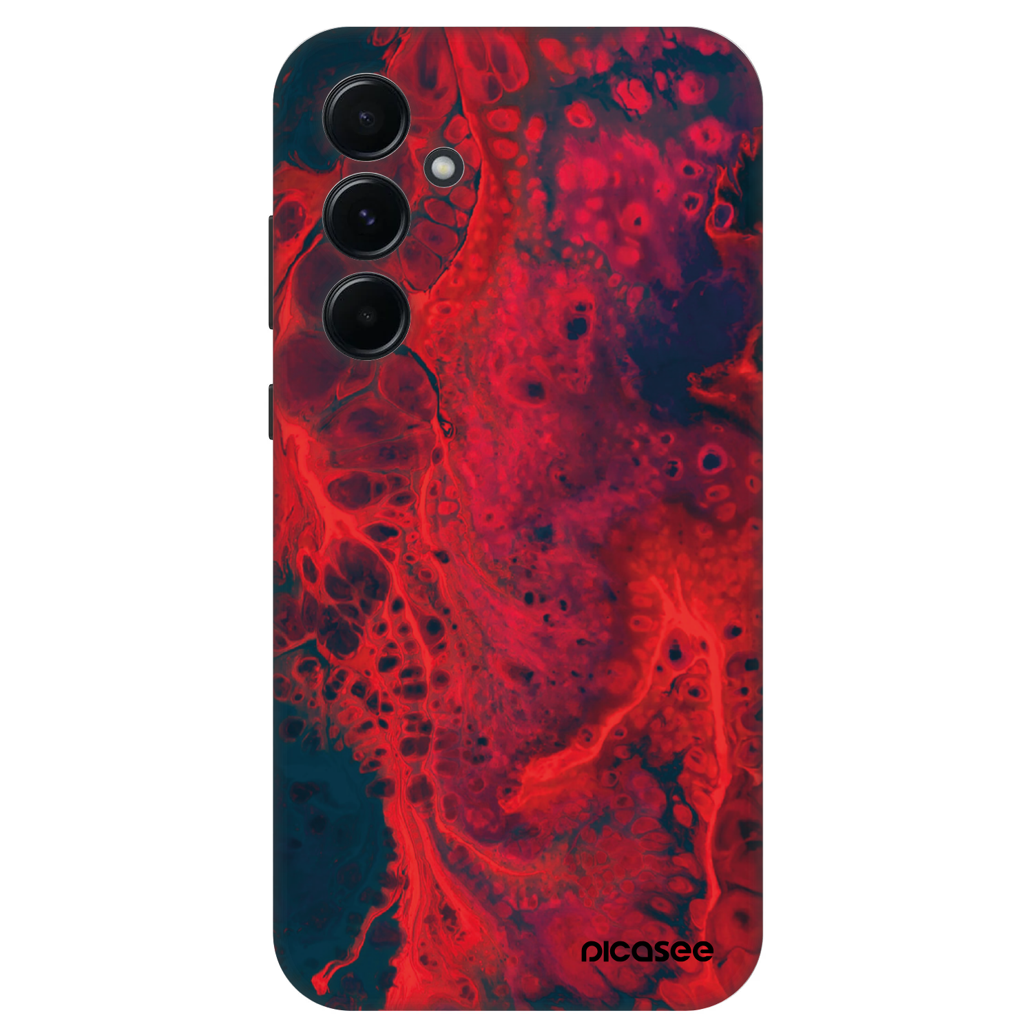 Picasee Fashion Case pre Samsung Galaxy A55 5G A556B - Organic red