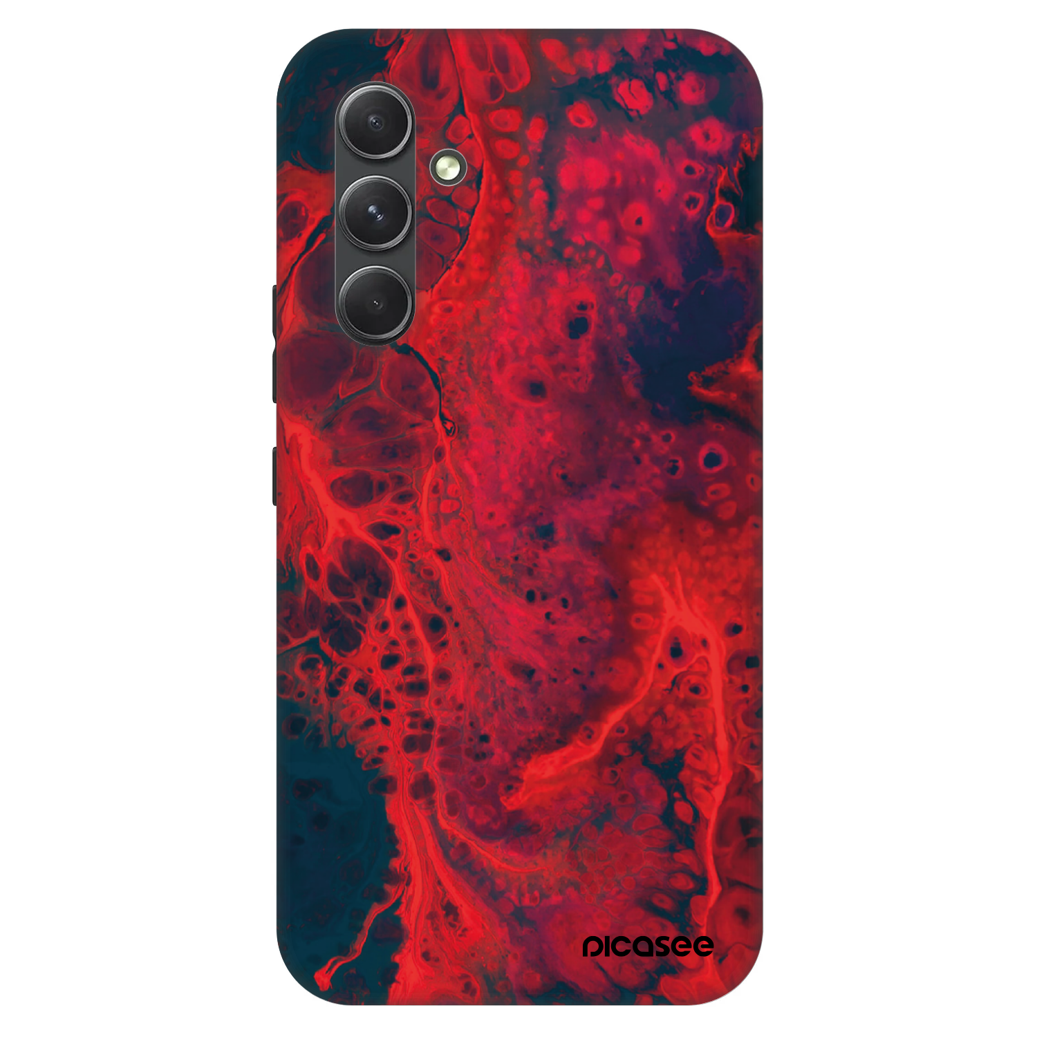 Picasee Fashion Case pre Samsung Galaxy A54 5G A546B - Organic red
