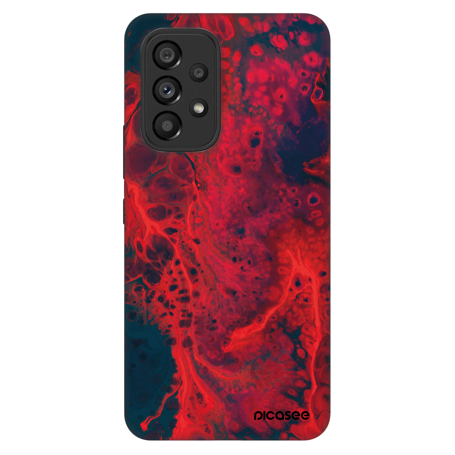 Picasee Fashion Case pre Samsung Galaxy A53 5G A536 - Organic red