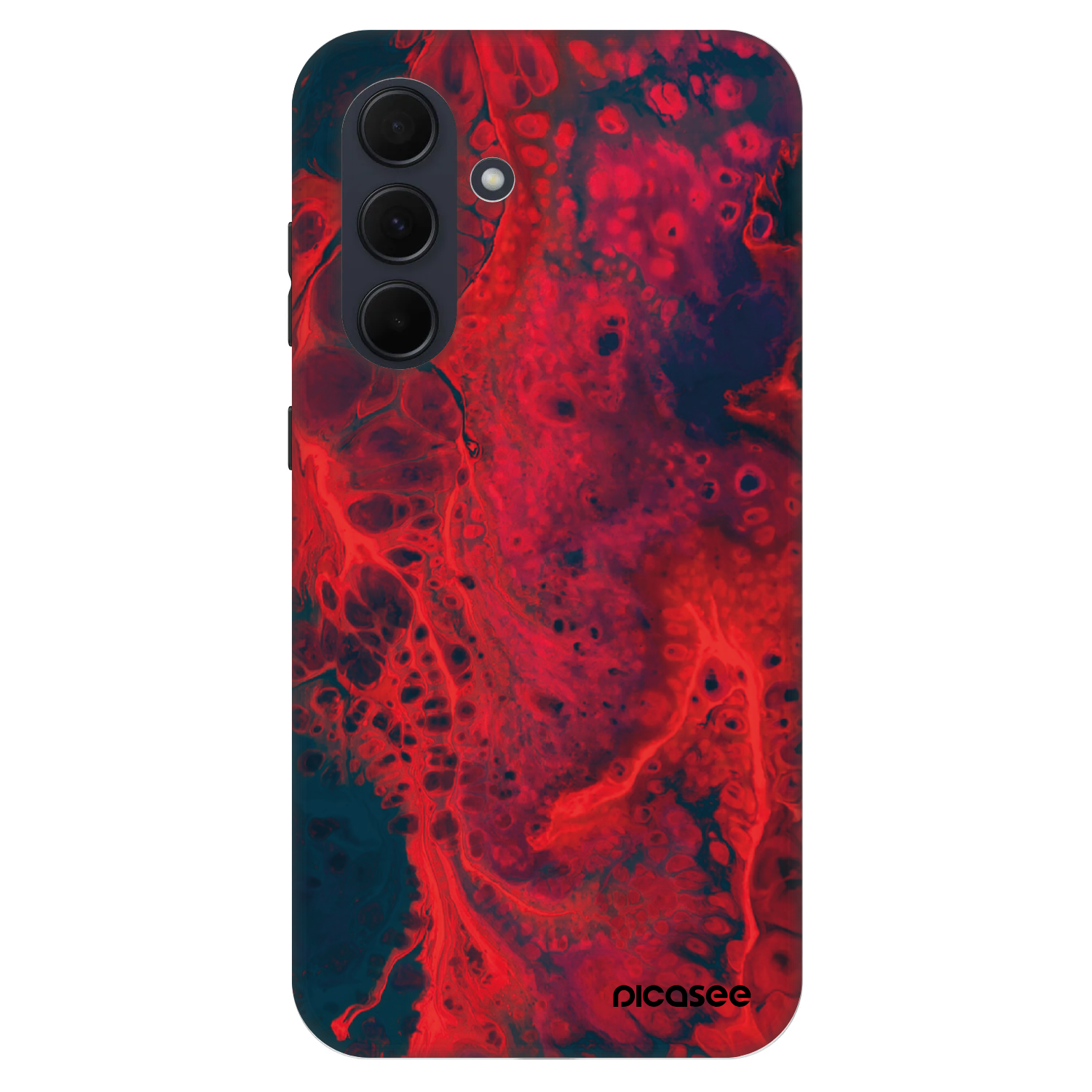Picasee Fashion Case pre Samsung Galaxy A35 5G A356B - Organic red