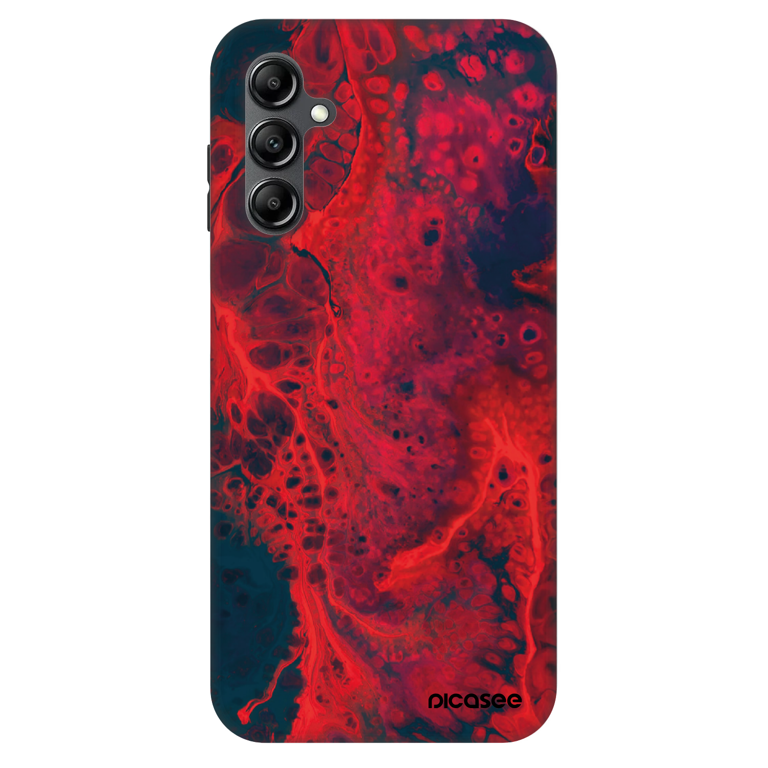 Picasee Fashion Case pre Samsung Galaxy A14 4G A145R - Organic red