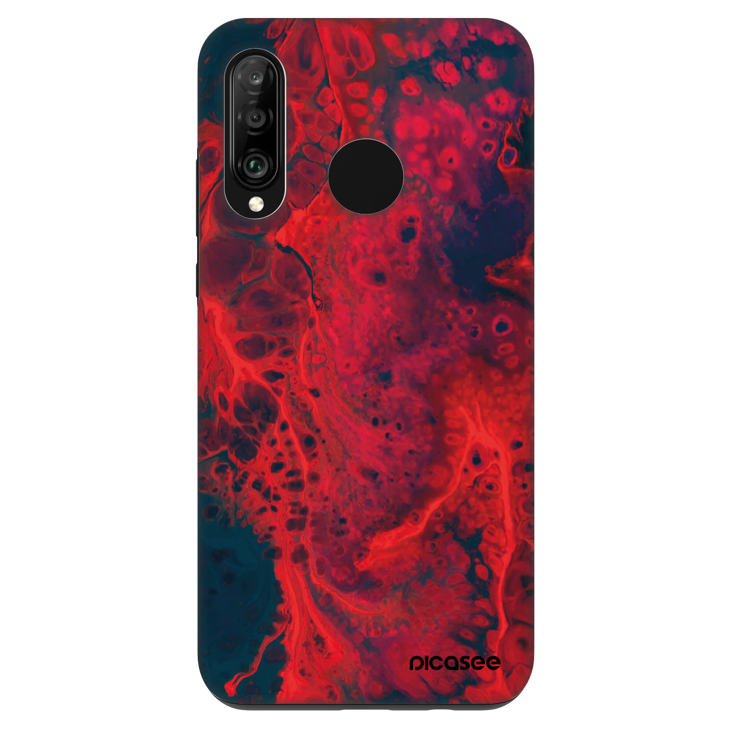 Picasee Fashion Case pre Huawei P30 Lite - Organic red