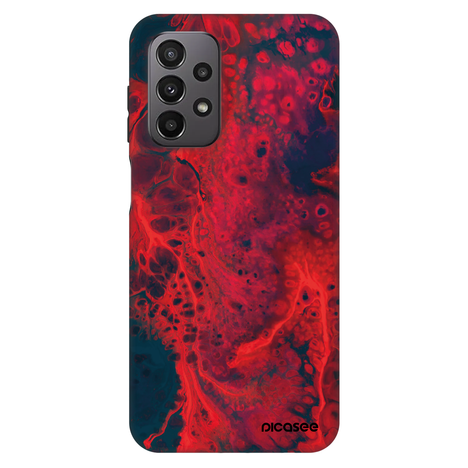 Picasee Fashion Case pre Samsung Galaxy A23 A235F 4G - Organic red
