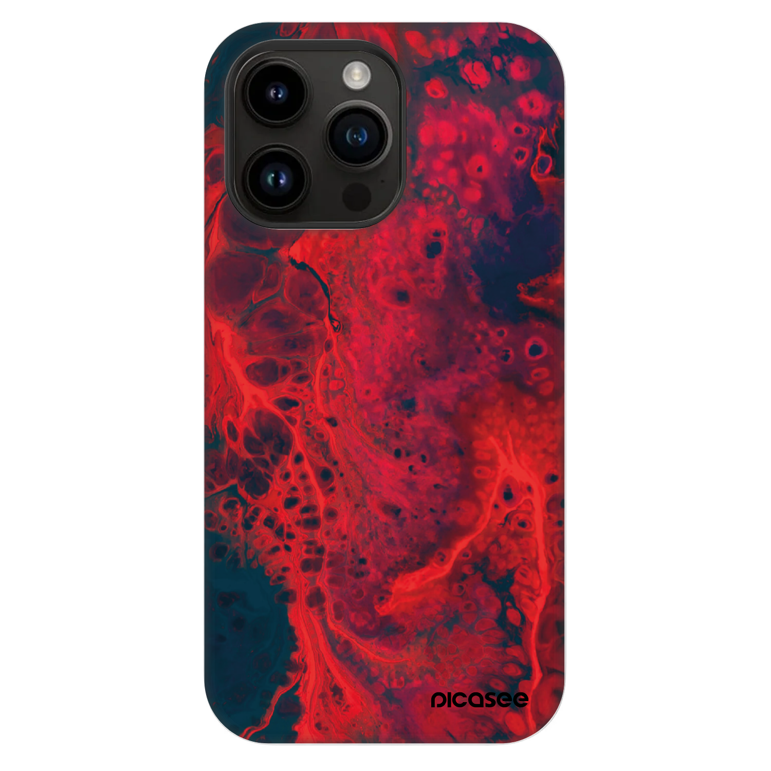 Picasee Fashion Case MagSafe pre Apple iPhone 14 Pro Max - Organic red
