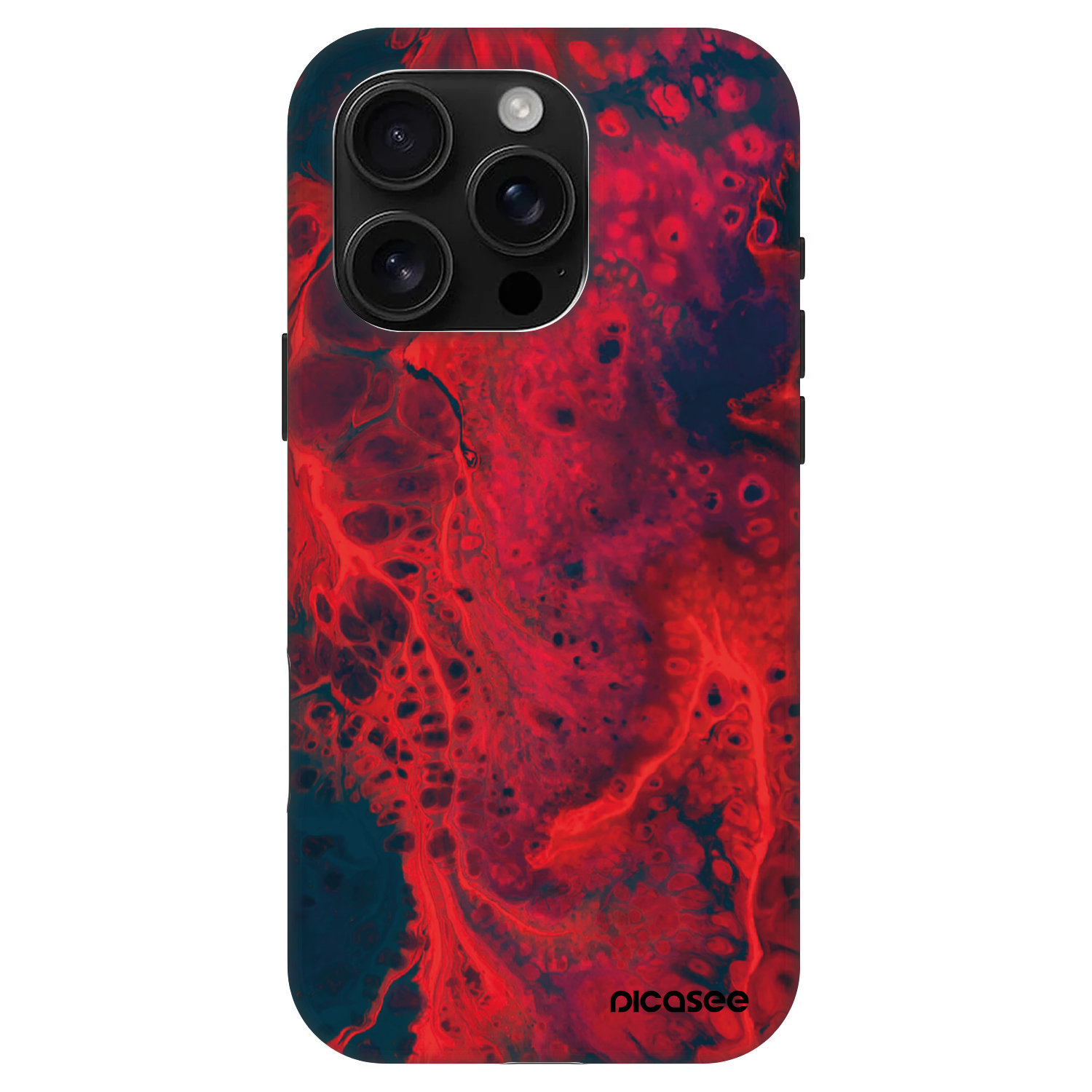 Picasee Fashion Case MagSafe pre Apple iPhone 16 Pro - Organic red