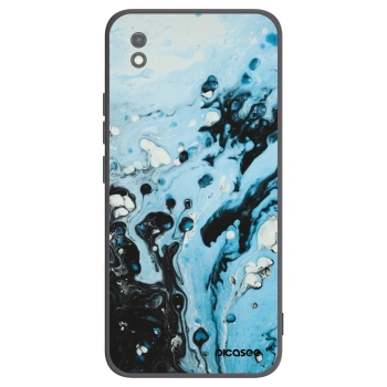 Picasee silikónový čierny obal pre Xiaomi Redmi 9AT - Organic blue
