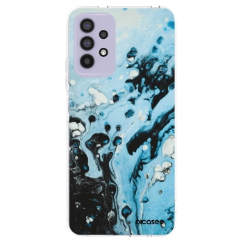 Picasee silikónový prehľadný obal pre Samsung Galaxy A32 4G SM-A325F - Organic blue
