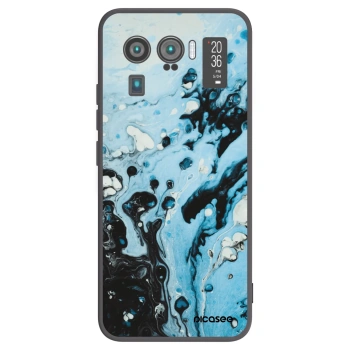 Picasee silikónový čierny obal pre Xiaomi Mi 11 Ultra - Organic blue