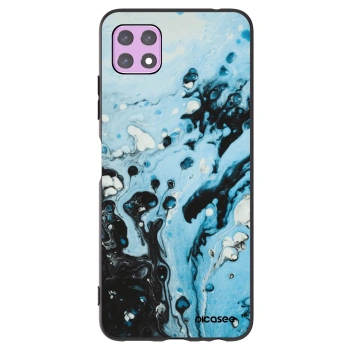 Picasee silikónový čierny obal pre Samsung Galaxy A22 A226B 5G - Organic blue