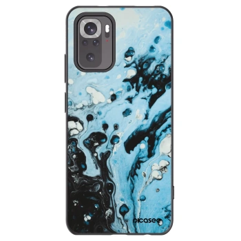 Picasee silikónový čierny obal pre Xiaomi Redmi Note 11S 4G - Organic blue