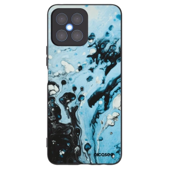 Picasee silikónový čierny obal pre Honor X8 4G - Organic blue