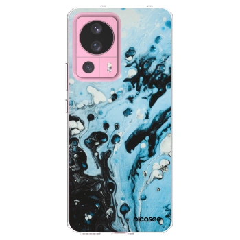 Picasee silikónový prehľadný obal pre Xiaomi 13 Lite - Organic blue