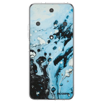Picasee silikónový prehľadný obal pre Honor Magic5 Lite 5G - Organic blue