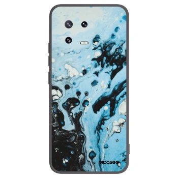 Picasee silikónový čierny obal pre Xiaomi 13 Pro - Organic blue