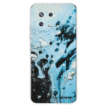 Picasee silikónový prehľadný obal pre Xiaomi 13 Pro - Organic blue