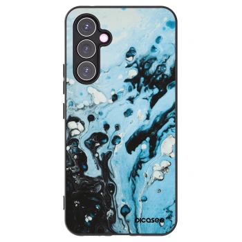 Picasee silikónový čierny obal pre Samsung Galaxy A54 5G A546B - Organic blue