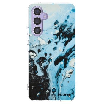 Picasee silikónový prehľadný obal pre Samsung Galaxy A54 5G A546B - Organic blue
