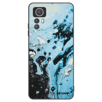 Picasee silikónový čierny obal pre Xiaomi Redmi Note 12S - Organic blue