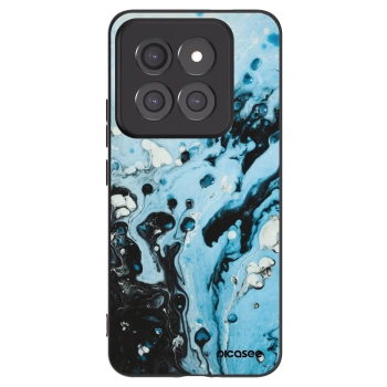 Picasee silikónový čierny obal pre Xiaomi 14 Pro - Organic blue